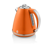 Swan Retro Jug Elektrikli Su Isıtıcısı Kettle 1.5 Litre 3000 w Turuncu